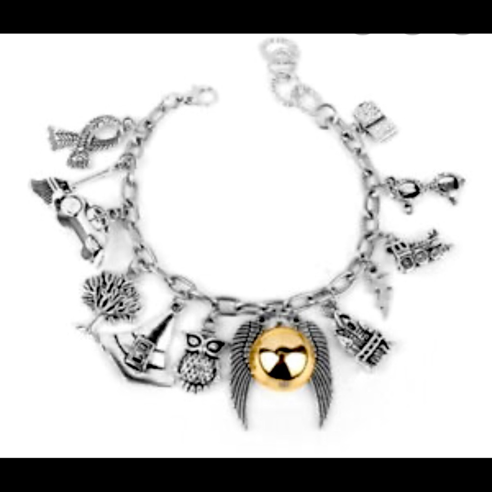 Harry Potter Snitch Charm Bracelet
